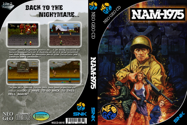 Nam-1975 | Arcade Artwork